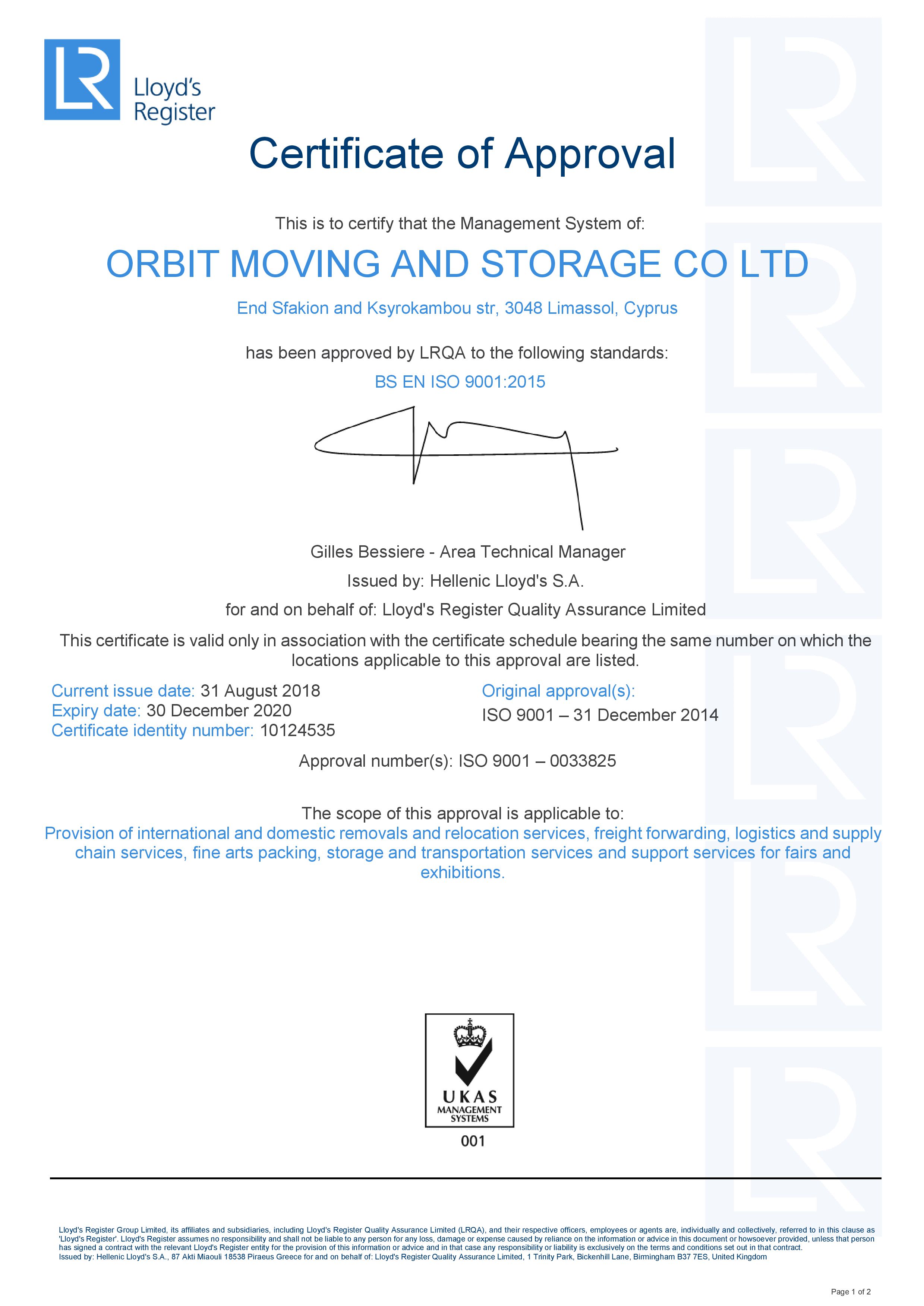 147 Orbit, Cyprus – OMNI 2019 Member Certificate_07